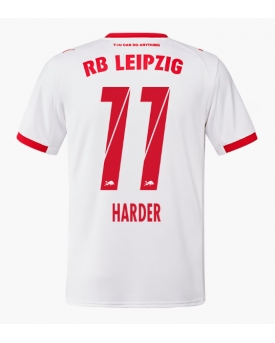 Billige Fotballdrakt RB Leipzig Conrad Harder #11 Replika Hjemmedrakt 2025-26 Kortermet Billige Fotballdrakt RB Leipzig Conrad Harder #11 Replika Hjemmedrakt 2025-26 Kortermet